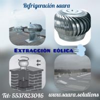 EXTRACCION EOLICA DE 12" A 40" DE DIAMETRO